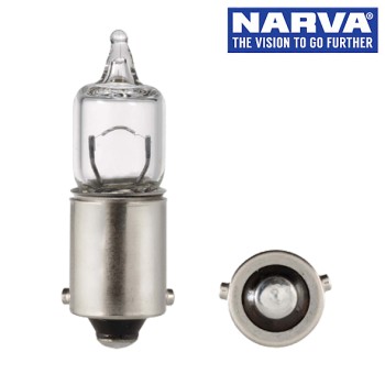 Narva 68161 - 12V 6W H6W Miniature Halogen Globe (Box of 1)